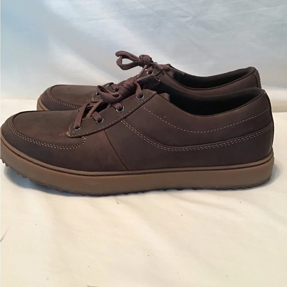 L.L. Bean mens brown leather Mountainside Oxfords NWOB - Picture 3 of 7